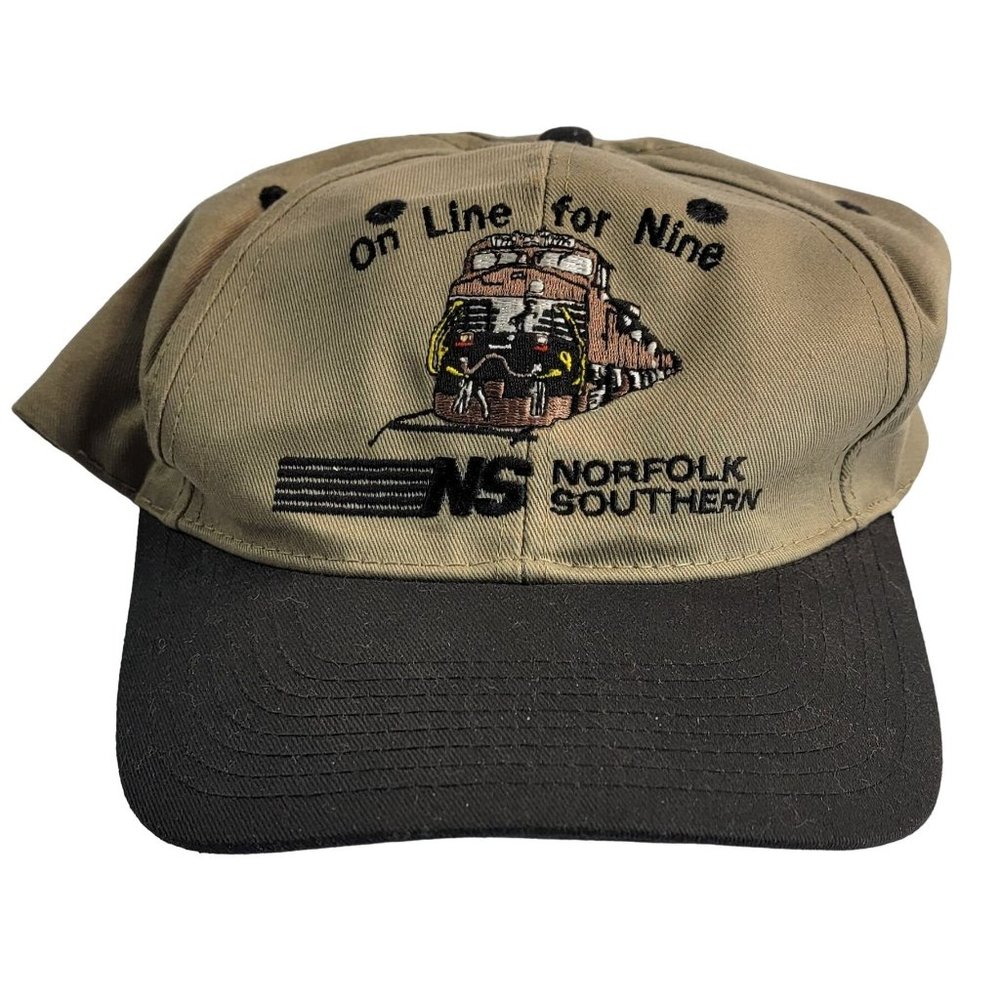 Vintage Northfolk Southern NS On The Line For 9 Follow The Leader In Safety Cap